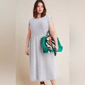 Anthropologie Maeve Everyday Midi Dress 1X